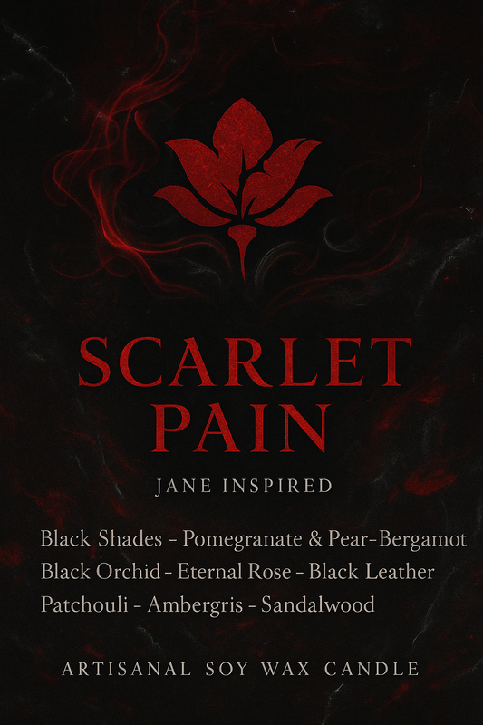 Bougie "Scarlet Pain" Jane - Livraison