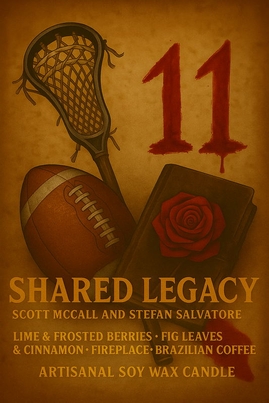 Bougie "Shared Legacy" Scott McCall et Stefan Salvatore - Livraison