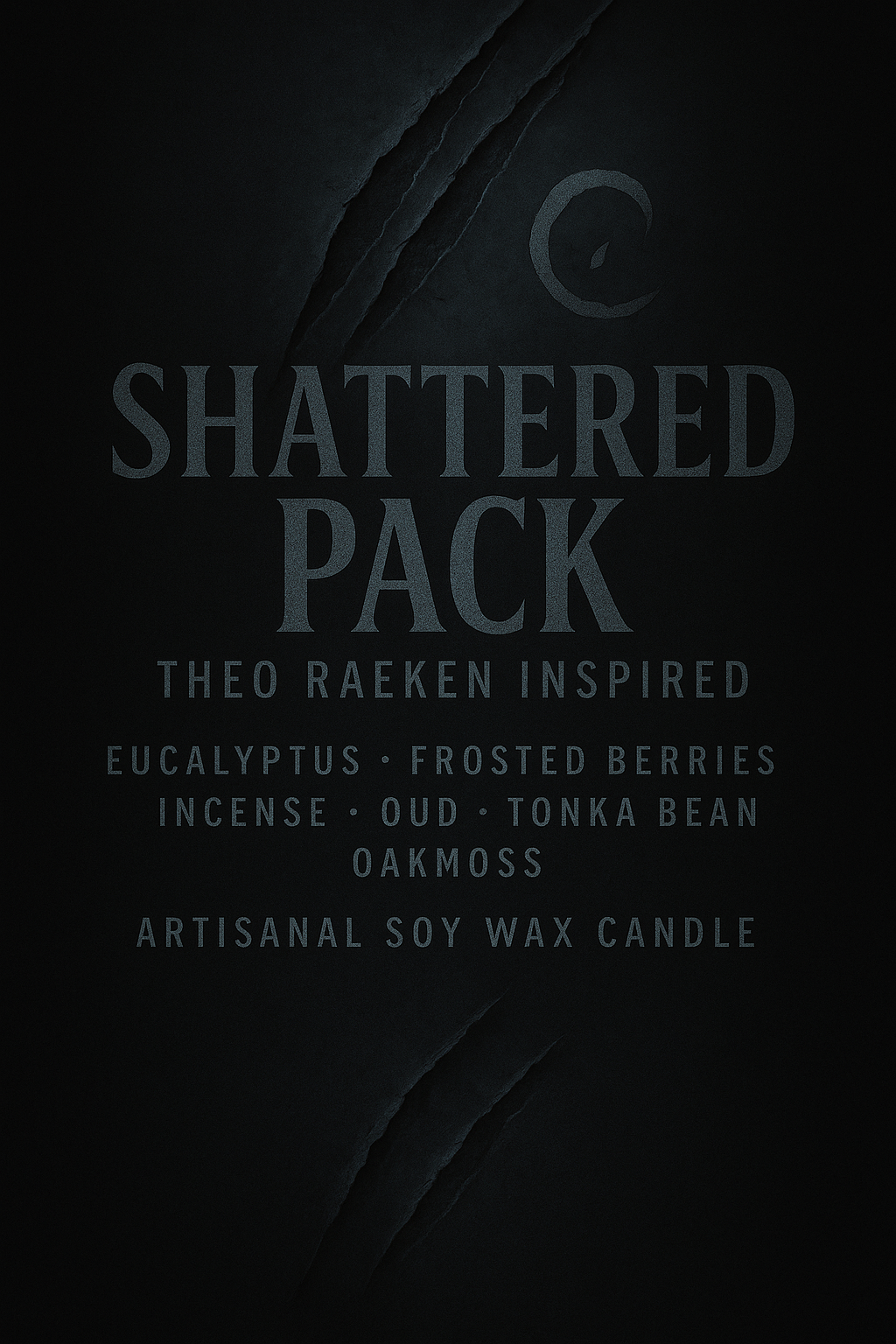 Bougie "Shattered Pack" Theo Raeken - Livraison