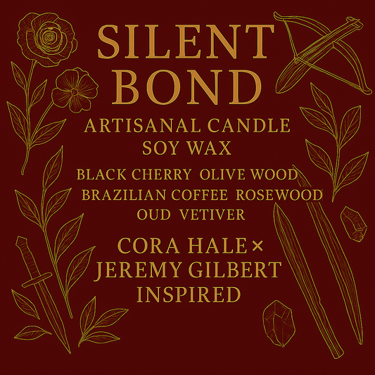 Bougie "Silent Bond" Cora Hale et Jeremy Gilbert - Livraison