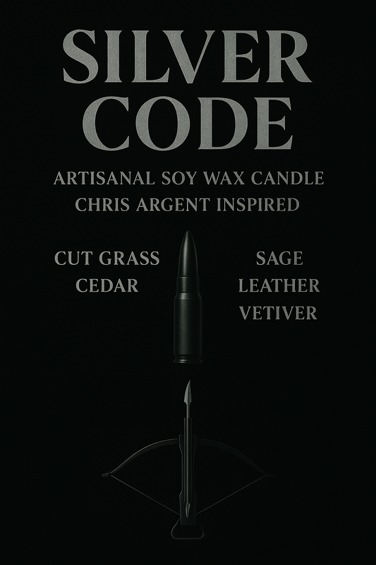 Bougie "Silver Code" Chris Argent - Livraison