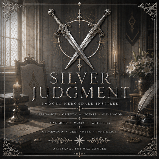 Bougie Silver Judgment - Imogen Herondale - Livraison à domicile