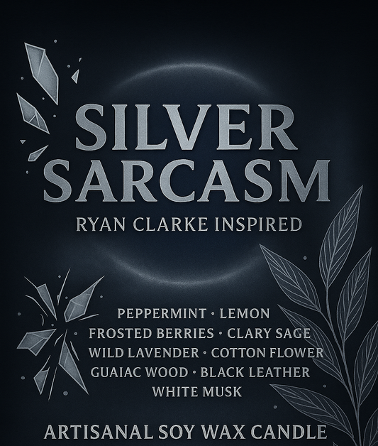 Bougie "Silver Sarcasm" Ryan Clarke - Livraison