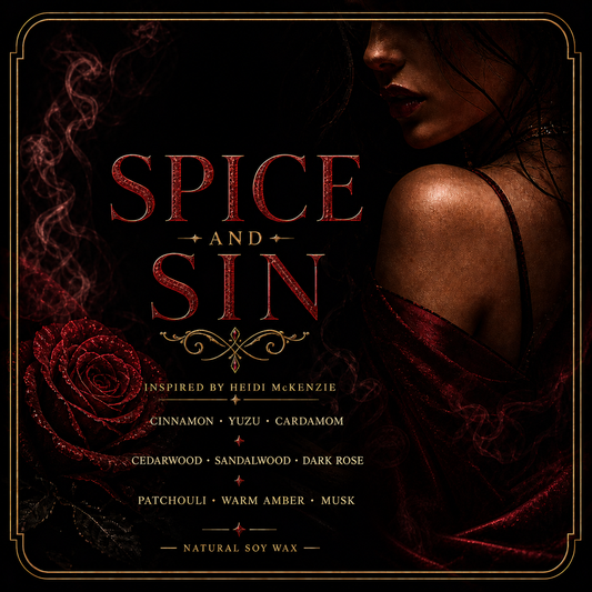 Bougie Spice and Sin - Heidi McKenzie - Livraison à domicile