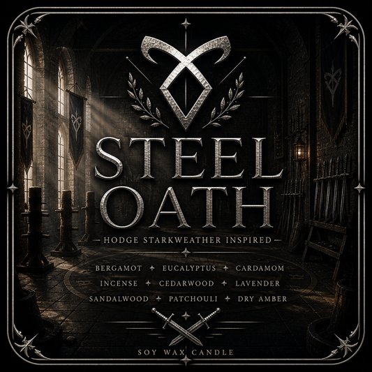 Bougie Steel Oath - Hodge Starkweather - Livraison à domicile
