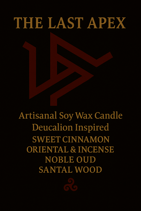 Bougie "The Last Apex" Deucalion - Livraison