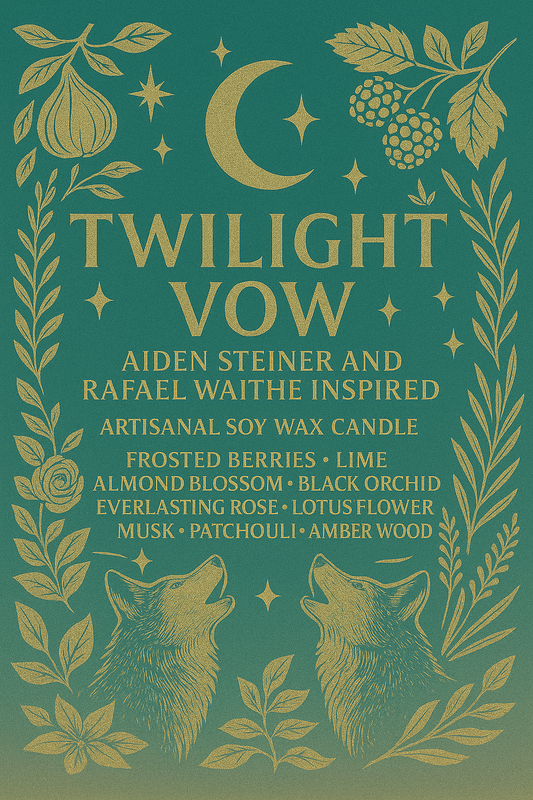 Bougie "Twilight Vow" Aiden Steiner et Rafael Waithe - Livraison