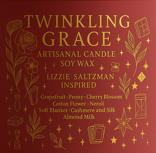Bougie "Twinkling Grace" Lizzie Saltzman - Livraison