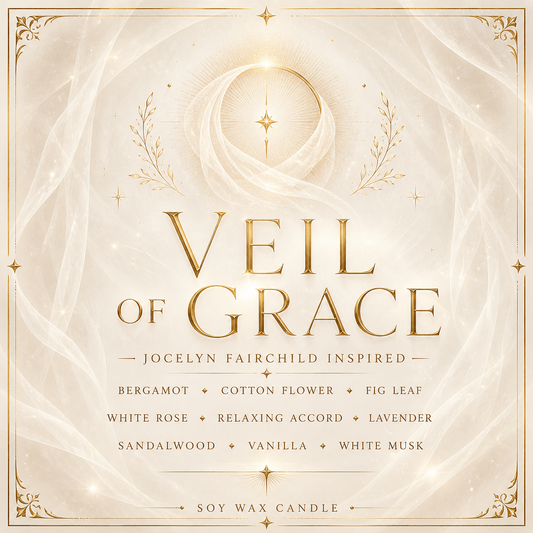 Bougie Veil of Grace - Jocelyn Fairchild - Livraison à domicile