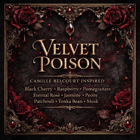 Bougie Velvet Poison - Camille Belcourt - Livraison à domicile
