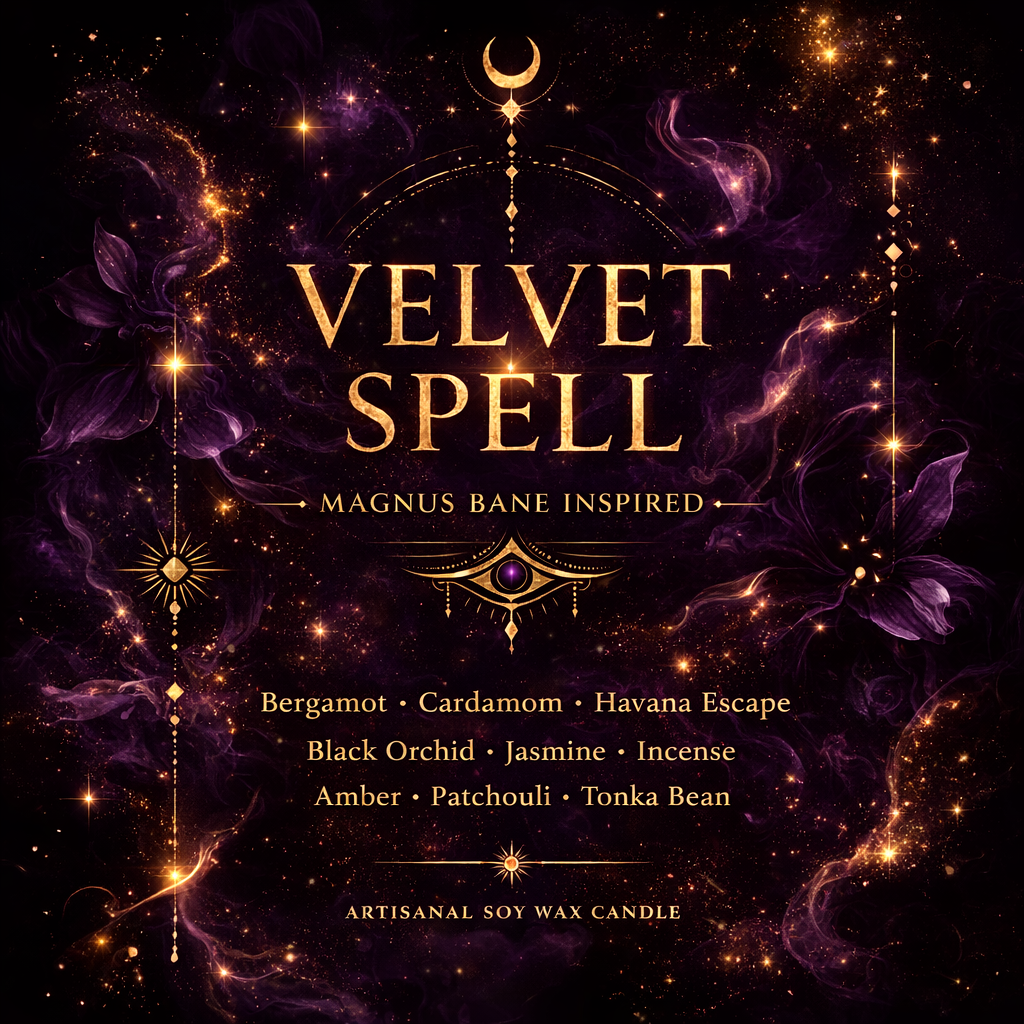 Bougie Velvet Spell - Magnus Bane - Livraison à domicile