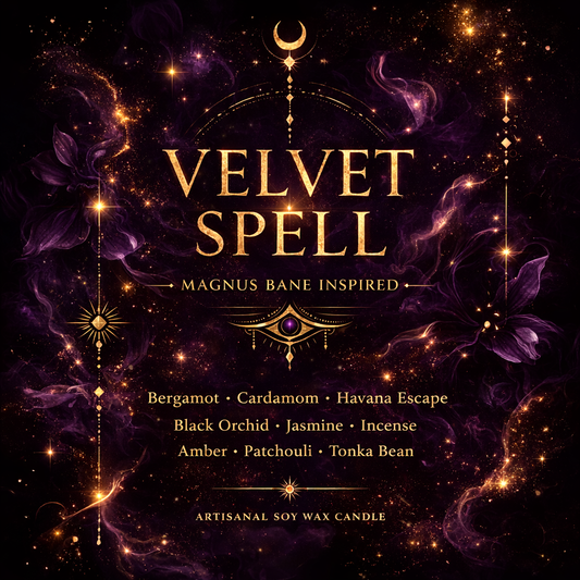 Bougie Velvet Spell - Magnus Bane - Livraison à domicile