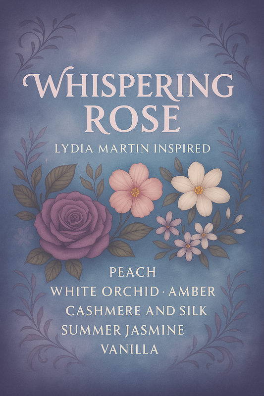 Bougie "Whispering Rose" Lydia Martin - Livraison