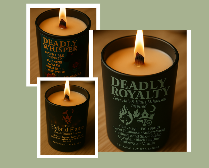 Pack Complet "Deadly Royalty" Peter Hale et Klaus Mikaelson - Livraison